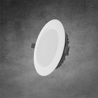 Downlight âm trần tán quang 12W-3 MÀU, Viền nhựa trắng