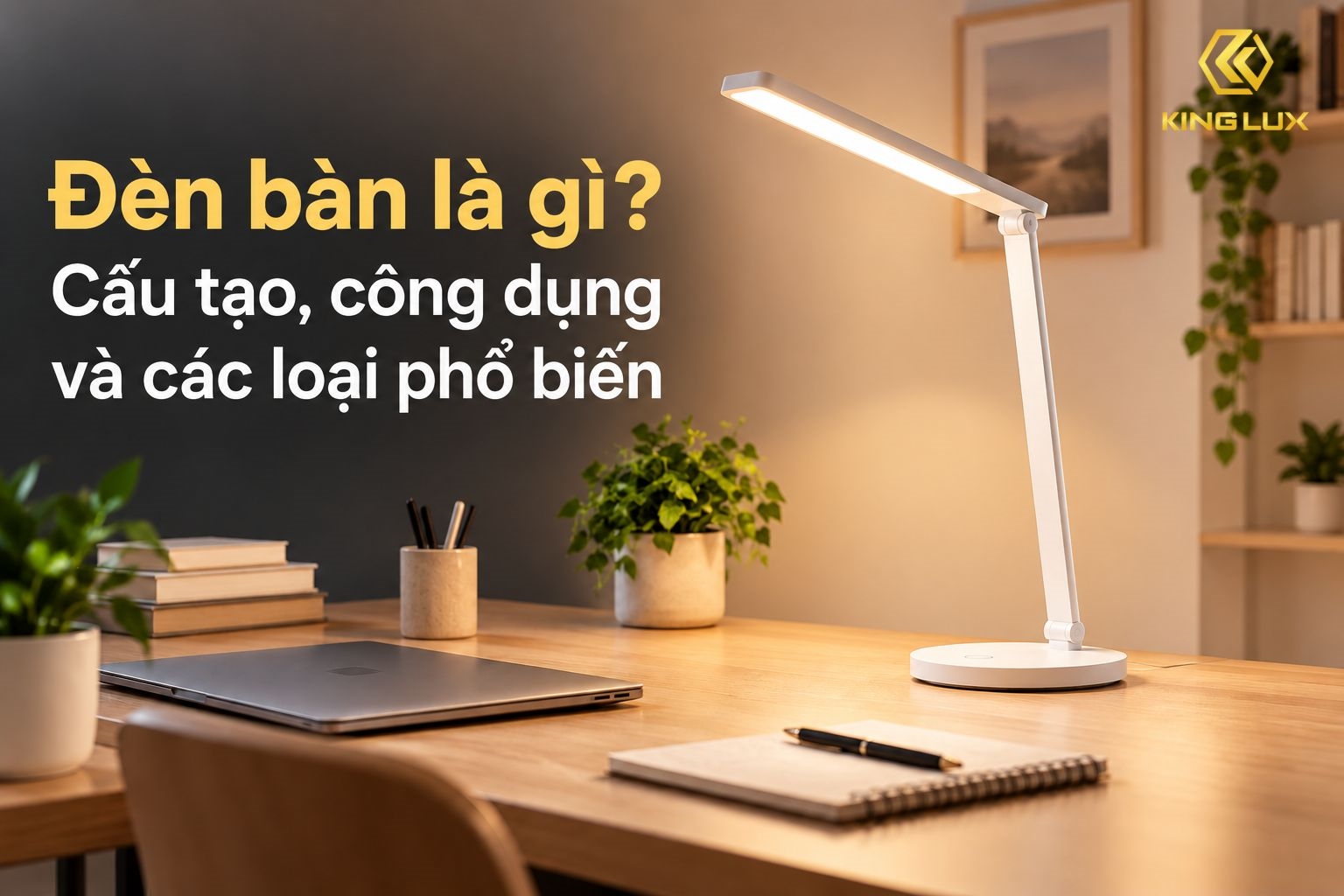Đèn bàn là gì? Cấu tạo, công dụng và các loại phổ biến