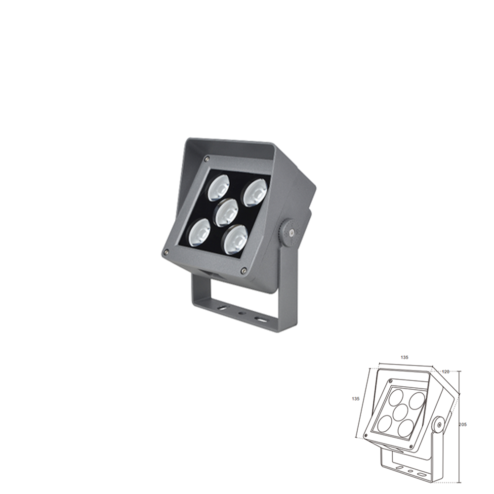 Đèn chiếu cột công suất cao