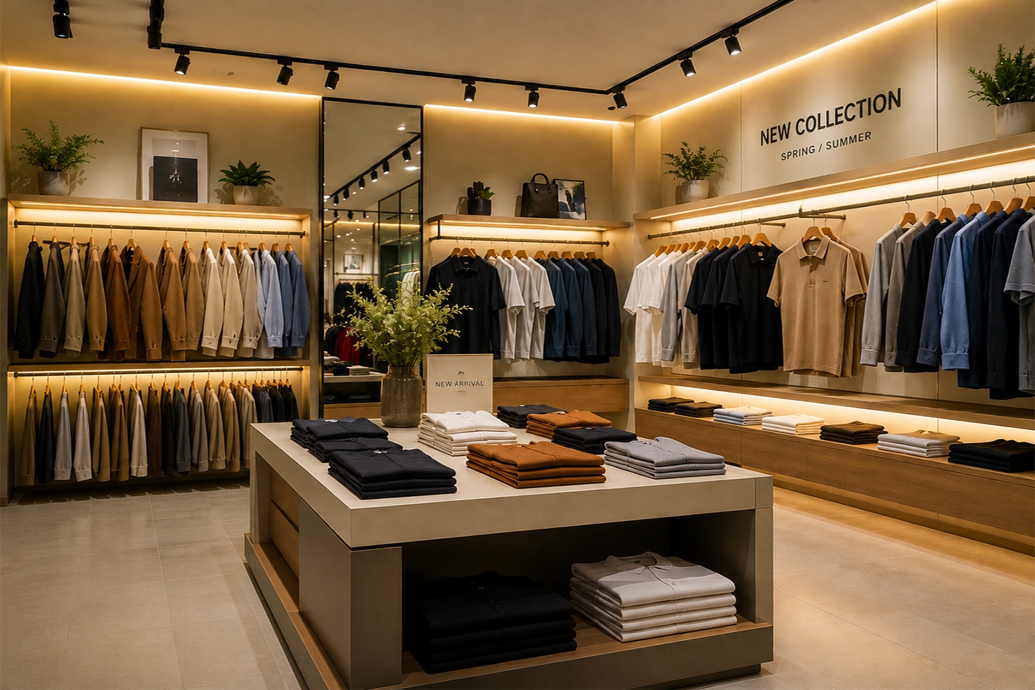 LED dây có chỉ số hoàn màu cao được ứng dụng rộng rãi trong các showroom thời trang