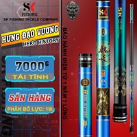 Cần câu tay SK Fishing Hưng Đạo Vương Chuyên săn hàng, Tải cá lớn Đánh đâu thắng đó