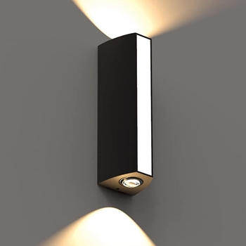 Đèn tường hắt 2 đầu ngoài nhà