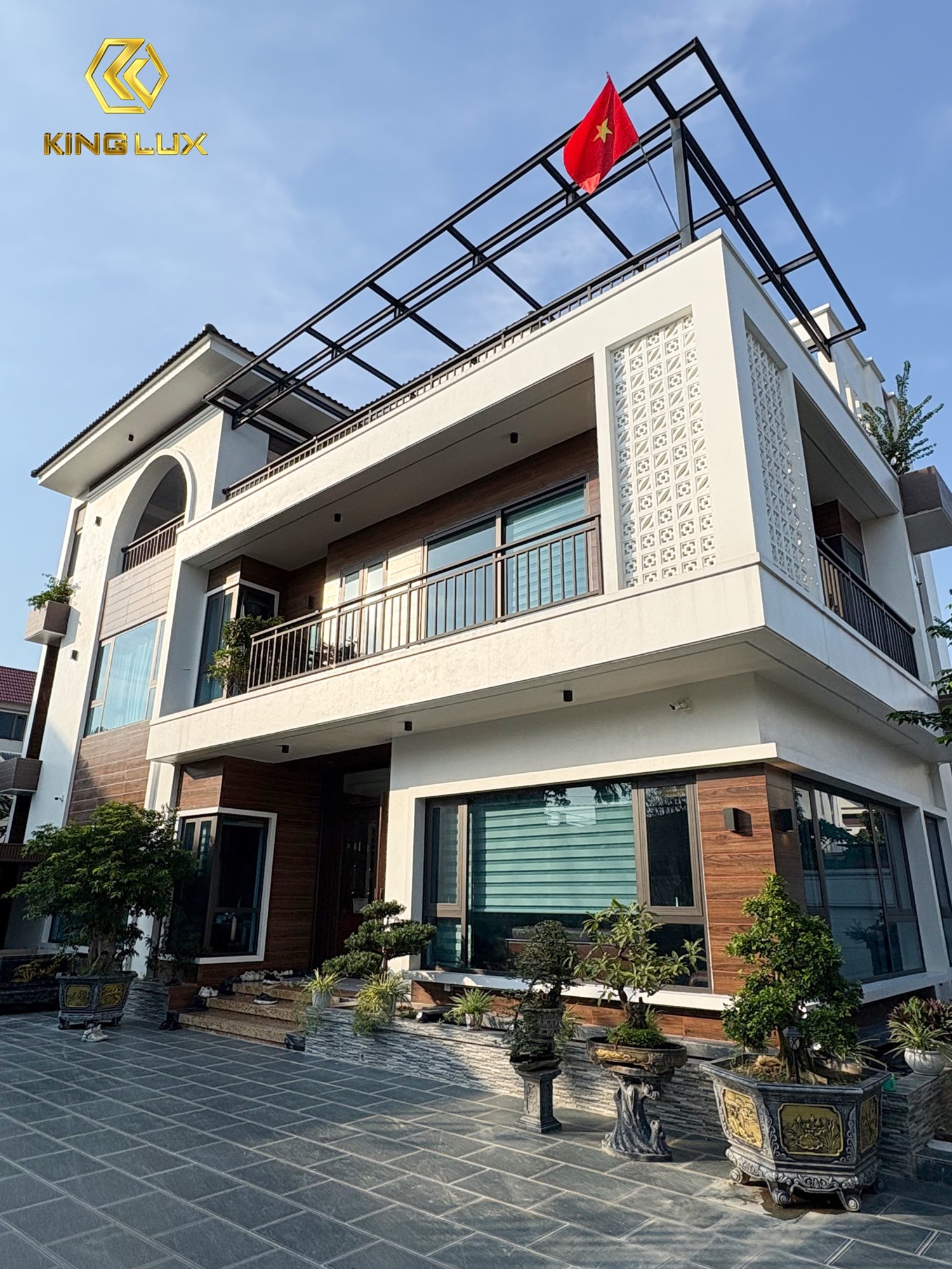 Đèn led cho biệt thự Đông Anh — giải pháp chiếu sáng nâng tầm không gian sống