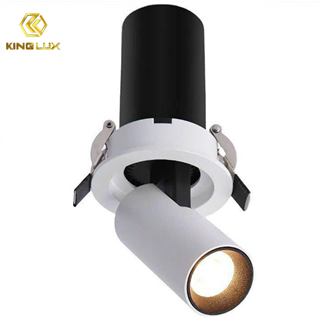 Mercury Đèn spotlight thụt thò vỏ trắng công suất 12W, KT 83*H104mm, lỗ khoét 75mm