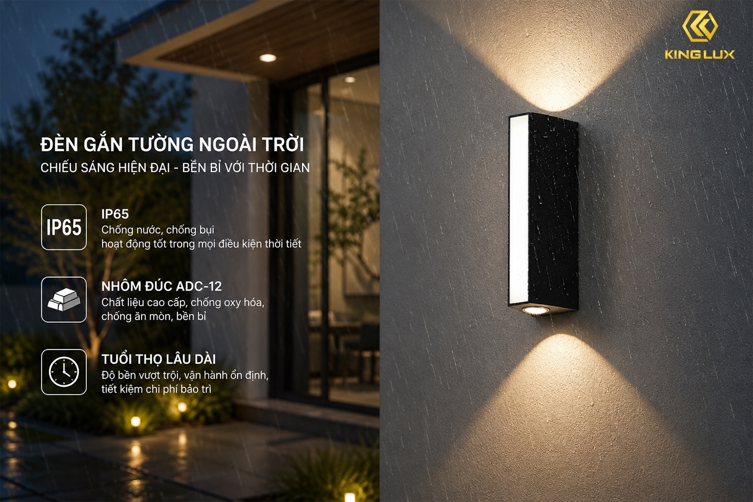 Nên lựa chọn đèn gắn tường của thương hiệu uy tín để đảm bảo chất lượng, độ bền