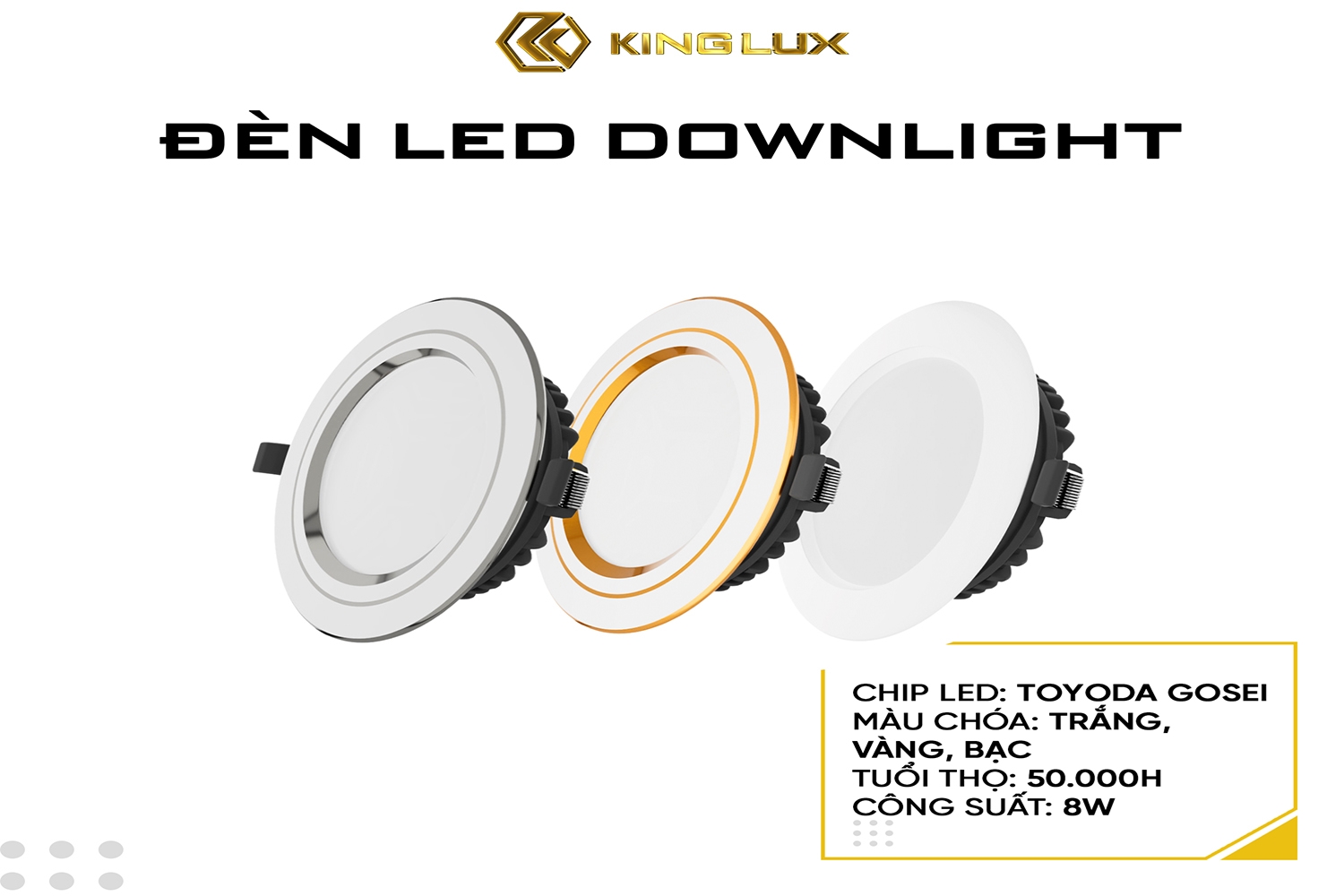 Đèn led downlight âm trần là gì? Ưu điểm, ứng dụng và cách lắp đặt