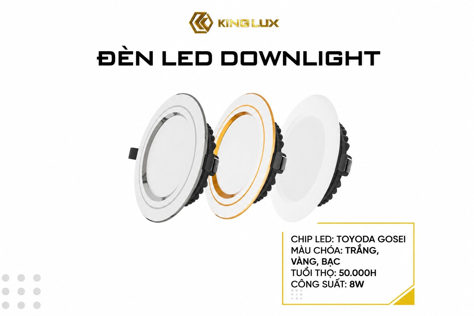 Đèn downlight cao cấp
